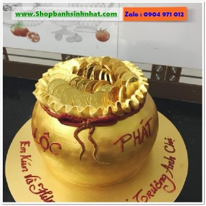 Bánh Sinh Nhật Hũ Vàng - VA142